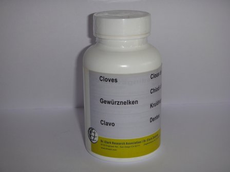 Clove 500 mg. 100 caps.