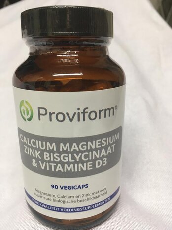 Calcium Magn Zink Bisgl & Vitmine